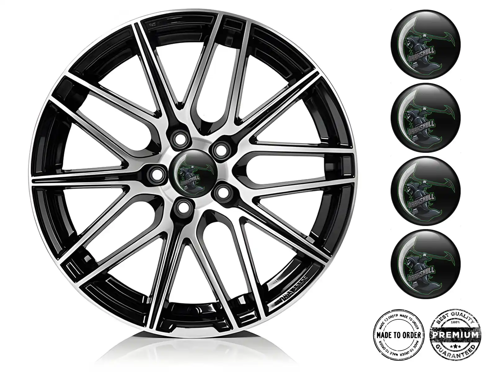 Wheel Rim Decal Logo Performance Surge